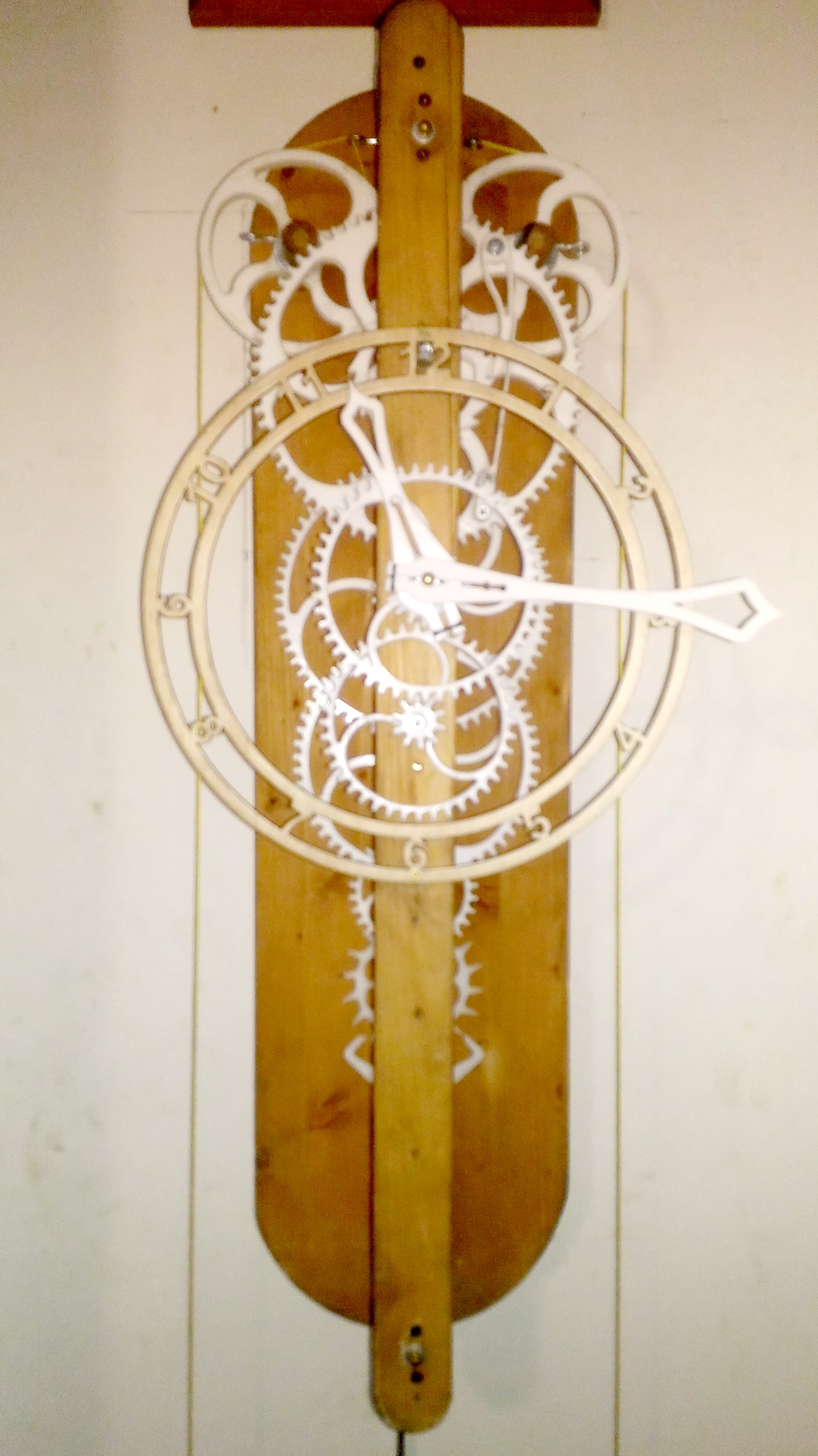 wooden clock 2
